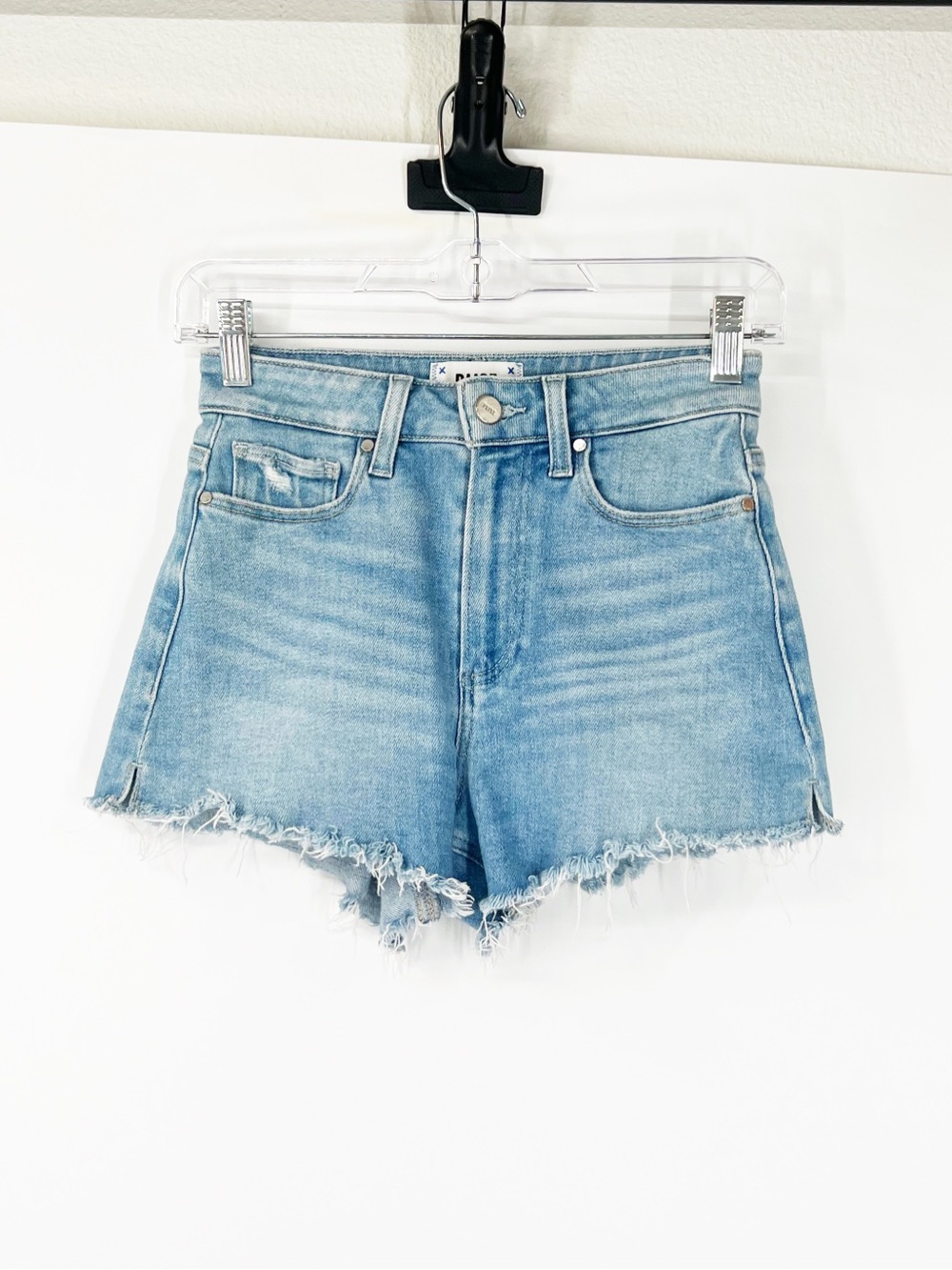 Paige Margot Denim Shorts High Rise